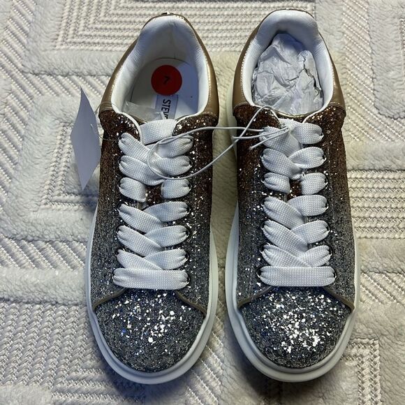STEVE MADDEN GLITTER SHOES - Taylee - Picture 2 of 6